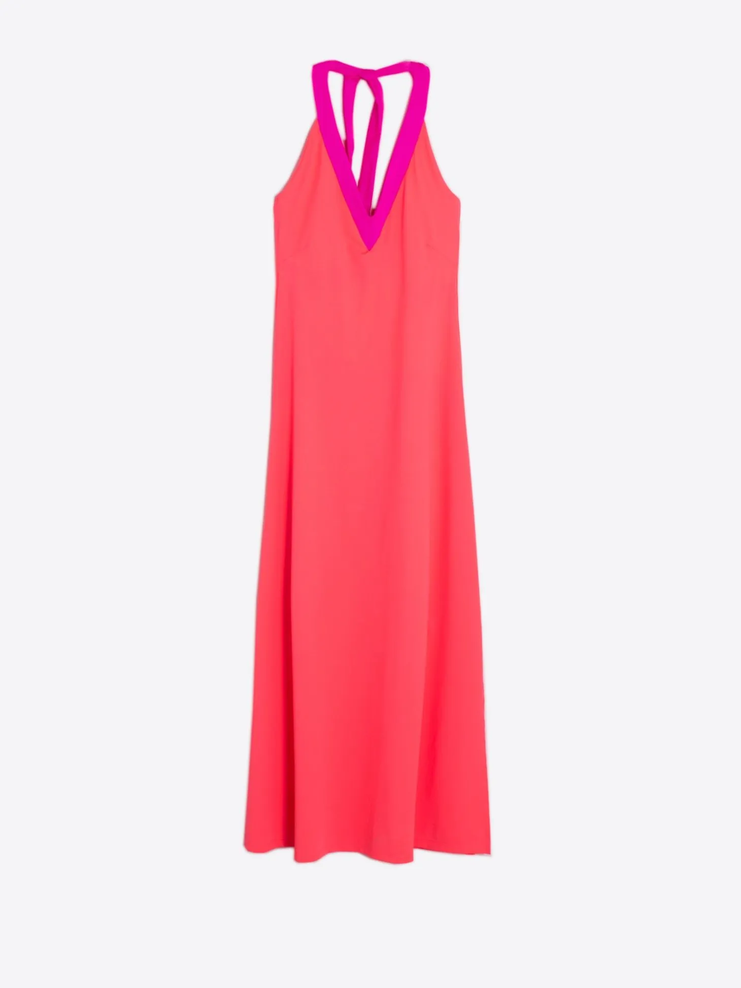 Vilagallo Vestido Daniela Orange Fluor Knit Cheap