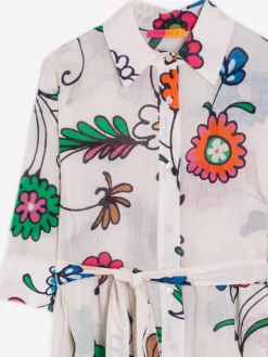 Vilagallo Vestido Natalia Daisy Flower Print Best