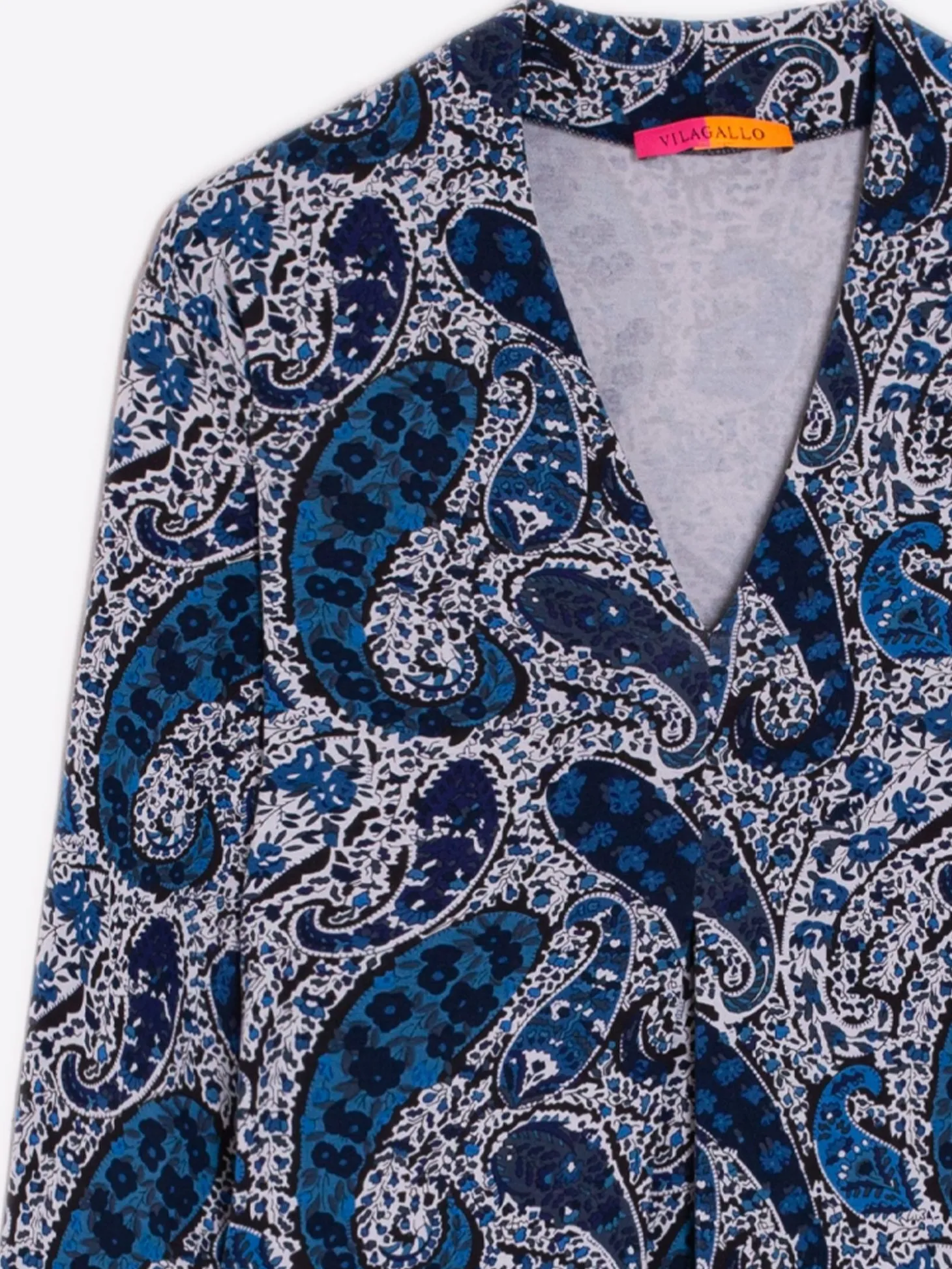 Vilagallo Vestido Noam Paisley Liberty Best