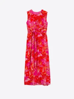 Vilagallo Vestido Tamara Pink Blossom Discount