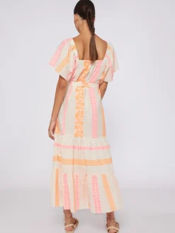 Vilagallo Vestido Volantes Jacquard Fluor Best